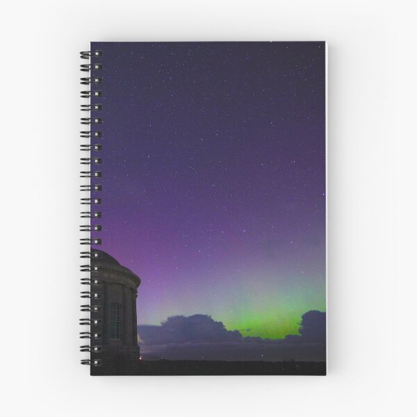 Item preview, Northern Lights over Mussenden Temple designed and sold by Jan Vinclair.