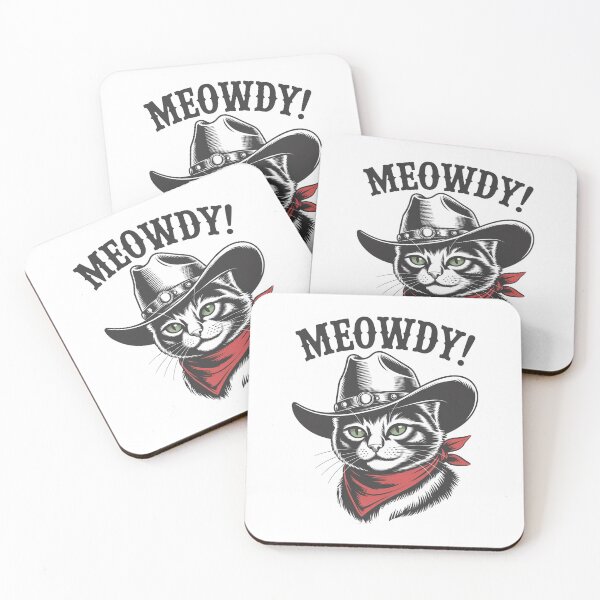 Item preview, Meowdy Cat Cowboy Western  designed and sold by Veroniadic.