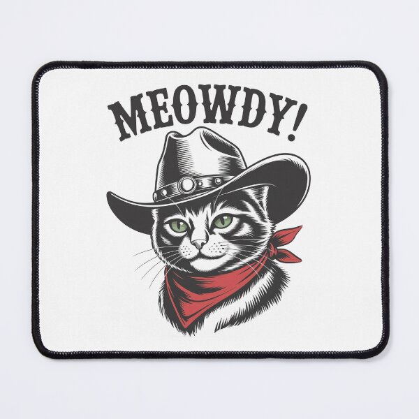 Item preview, Meowdy Cat Cowboy Western designed and sold by Veroniadic.