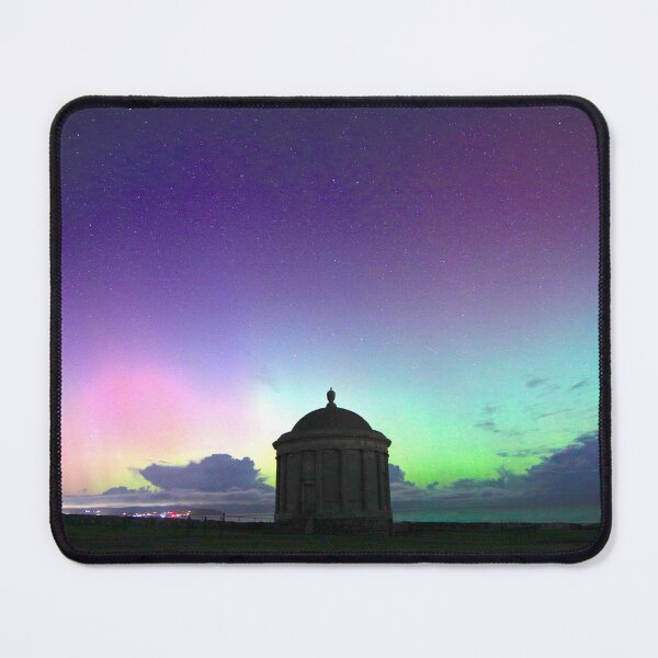 Item preview, Northern Lights over Mussenden Temple designed and sold by Jan Vinclair.