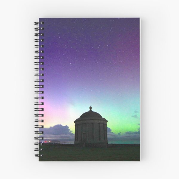 Item preview, Northern Lights over Mussenden Temple designed and sold by Jan Vinclair.