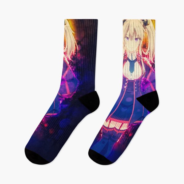Item preview, Sasha Necron Fierce Confidence Radiant Strength The Misfit Of Demon King Academy Anime Girl designed and sold by thedarvills.