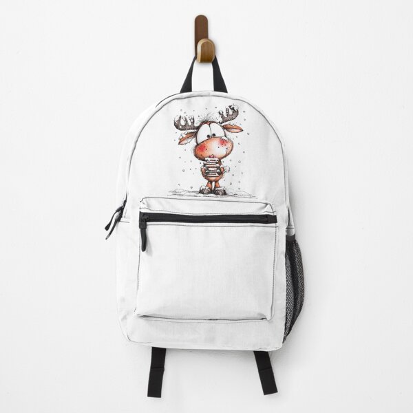 Item preview, Snowy Reindeer with Pancakes and Berries designed and sold by QuietBloom80.