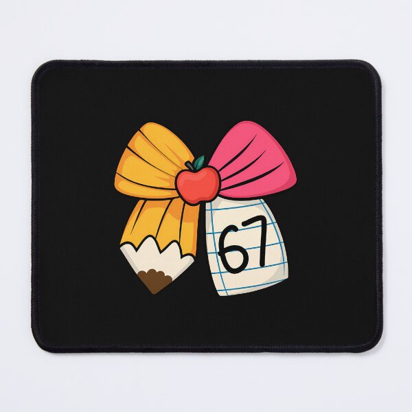 Item preview, 67 Days Of School Funny 67 Six Seven Meme Coquette Bow Girls designed and sold by MOHITSALVI.