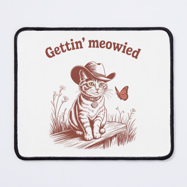 Item preview, Meowdy Party Cowboy Cat designed and sold by Veroniadic.