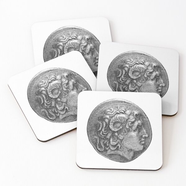 Item preview, Tetradrachm with the Head of Alexander the Great | Thrace, 297-281 B.C. designed and sold by Coinvera | Timeless Gifts Inspired by Ancient Coins.