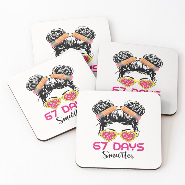Item preview, 67Th Day Of School Girls designed and sold by MOHITSALVI.