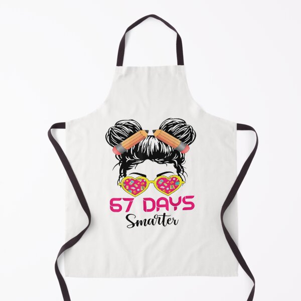 Item preview, 67Th Day Of School Girls designed and sold by MOHITSALVI.