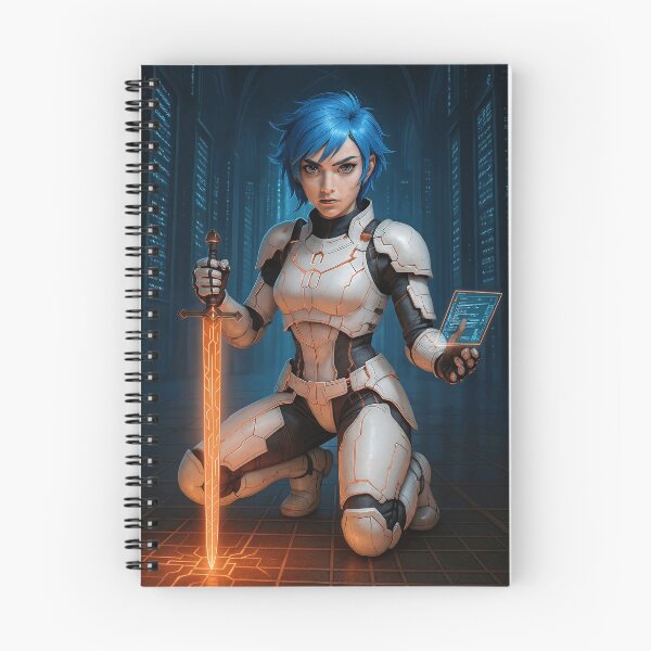Item preview, Cipher Thorne kneeling cyber Templar  designed and sold by CathryneDelamort.