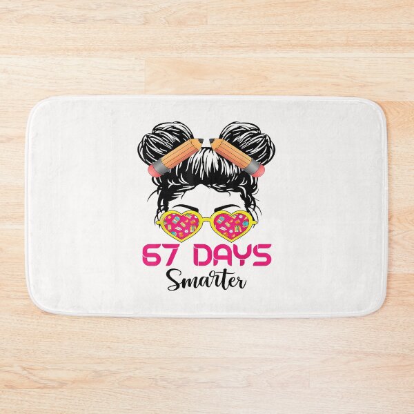 Item preview, 67Th Day Of School Girls designed and sold by MOHITSALVI.