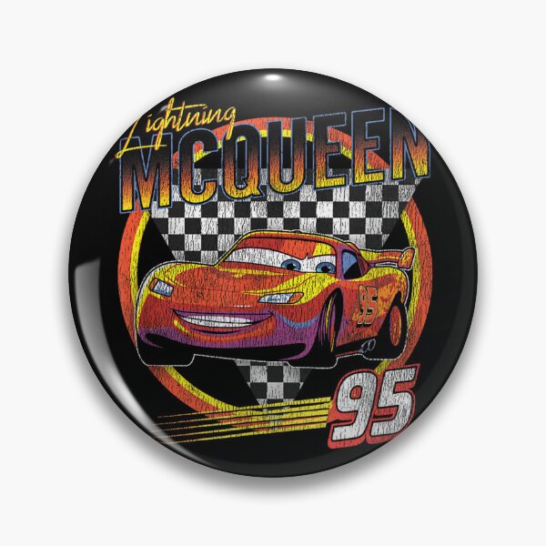 Item preview, Disney Pixar Cars Lightning McQueen Vintage Race  designed and sold by Olivia Matteo.