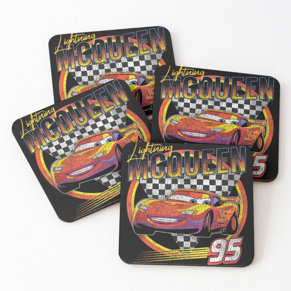 Item preview, Disney Pixar Cars Lightning McQueen Vintage Race  designed and sold by Olivia Matteo.