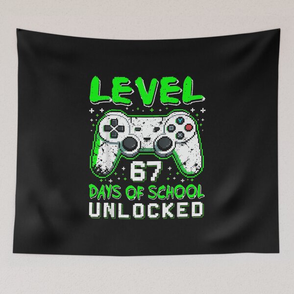 Item preview, Level 67 Days Of School Unlocked Boys 67Th Day Of School designed and sold by MOHITSALVI.