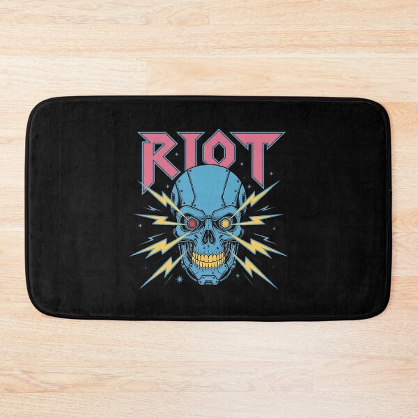 Item preview, Electric Riot Skull – Cyberpunk Robot Head designed and sold by SidTastic .