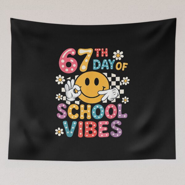 Item preview, 67Th Day Of School Vibes 67 Meme Cute Smile Face Teacher designed and sold by MOHITSALVI.