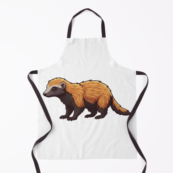 Item preview, Garir Hocel: Authentic Honey Badger Wildlife Illustration designed and sold by EverBranz-stor.