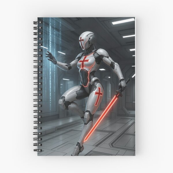 Item preview, Android woman sci-fi Templar   designed and sold by CathryneDelamort.