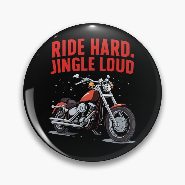 Item preview, Ride Hard, Jingle Loud – A Biker’s Christmas designed and sold by MotoRebel.