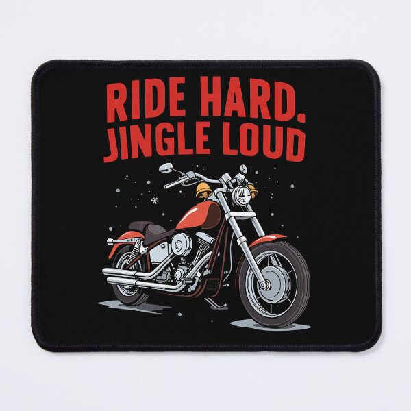 Item preview, Ride Hard, Jingle Loud – A Biker’s Christmas designed and sold by MotoRebel.
