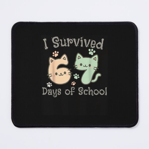 Item preview, I Survived 67 Days Of School Funny Six Seven Teacher Student designed and sold by MOHITSALVI.