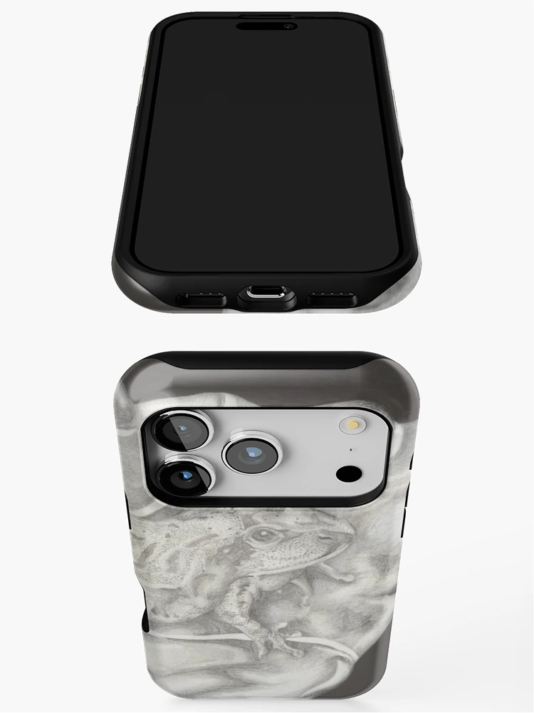 Thumbnail 3 of 4, iPhone Case, Spring Peeper designed and sold by LizardSpirit.