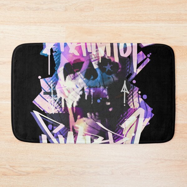 Item preview, Grunge Graffiti Skull Swiper designed and sold by CreativeOpus.