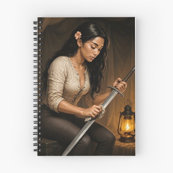 Item preview, Shanti Riveria with sword Templar   designed and sold by CathryneDelamort.