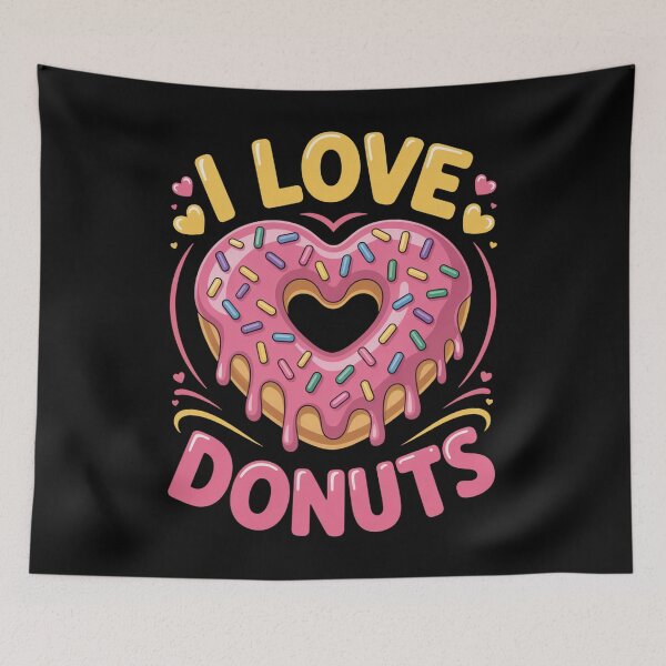 Item preview, I Love Donuts  designed and sold by JonGogue.