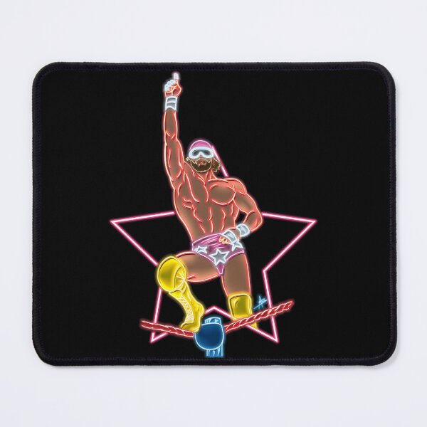 Item preview, Macho Man Men's Number One Top Rope Neon meme designed and sold by NatKrajcik.