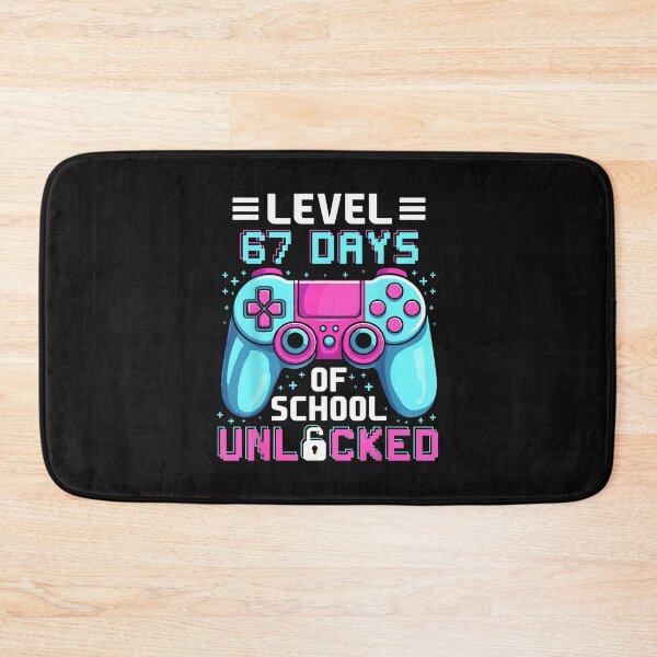Item preview, Level 67 Days Of School Unlocked Girls 67Th Day Of School designed and sold by MOHITSALVI.