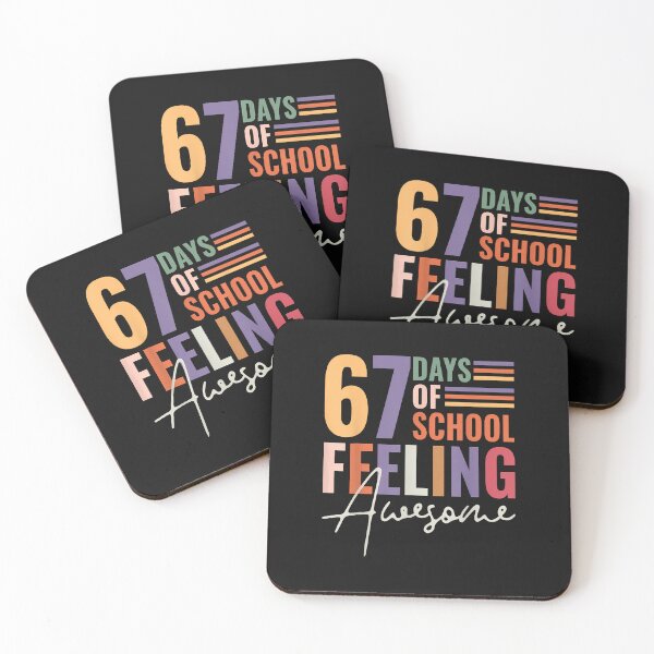 Item preview, 67Th Day Of School Girls designed and sold by MOHITSALVI.