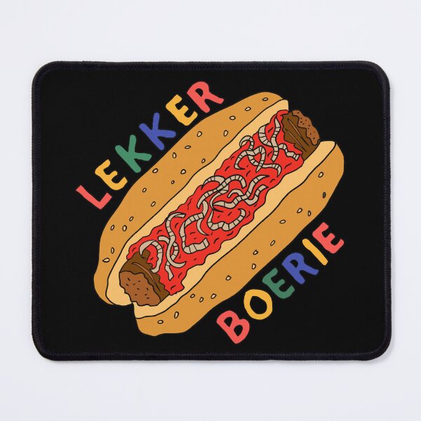 Item preview, Lekker Boerie Boerewors Roll Graphic designed and sold by SpiritedArtwork.