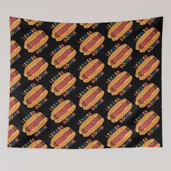 Item preview, Lekker Boerie Boerewors Roll Graphic designed and sold by SpiritedArtwork.