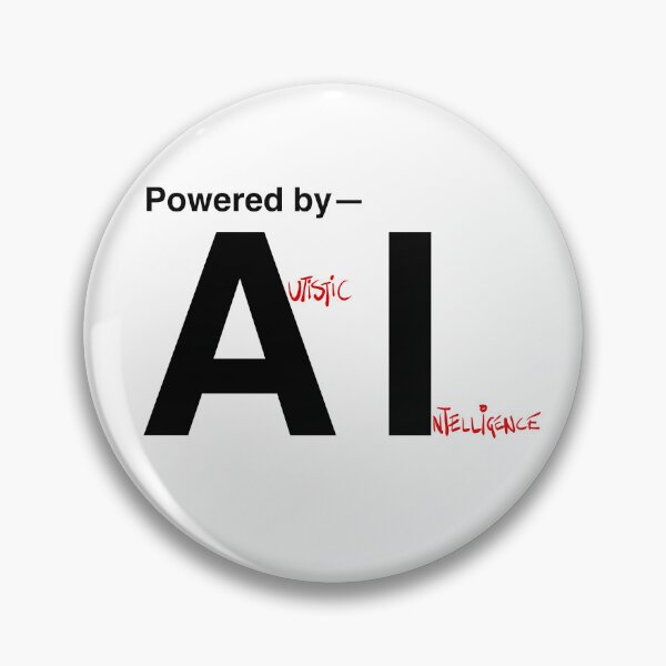 Item preview, Powered by— Autistic Intelligence designed and sold by Mix Sweetley.
