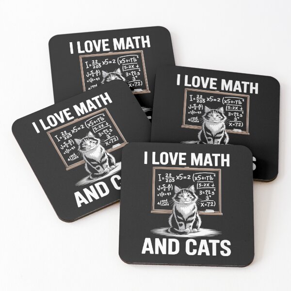 Item preview, I Love Math And Cats Student  designed and sold by JonGogue.
