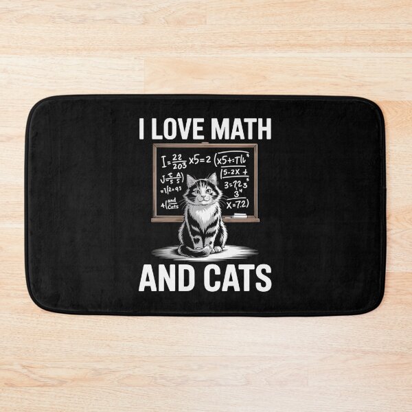 Item preview, I Love Math And Cats Student  designed and sold by JonGogue.