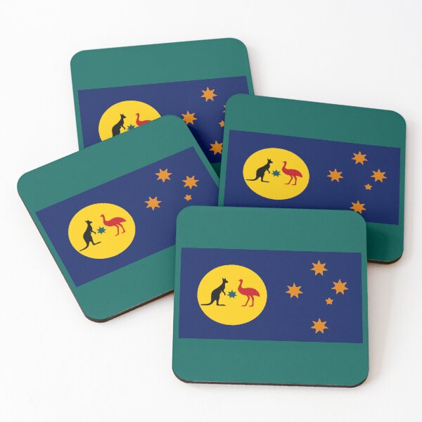 Item preview, Australian Sun-Crest Flag multicolour designed and sold by Kangaroo Sun.