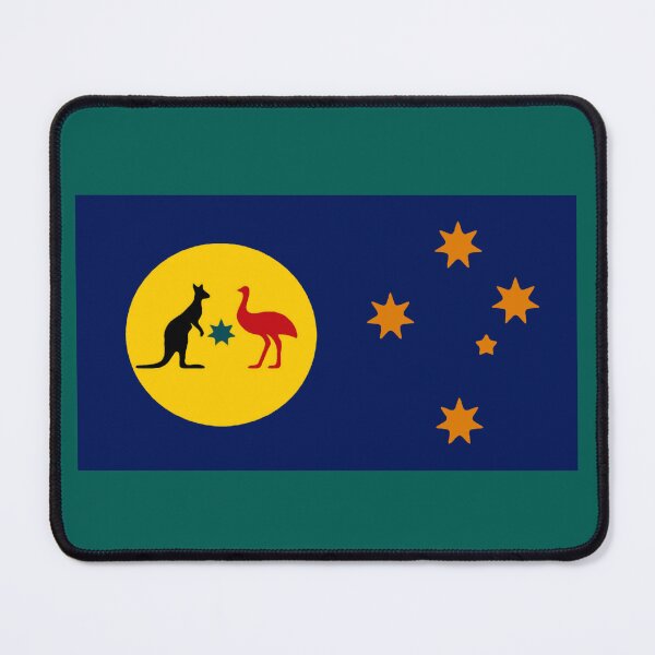 Item preview, Australian Sun-Crest Flag multicolour designed and sold by Kangaroo Sun.