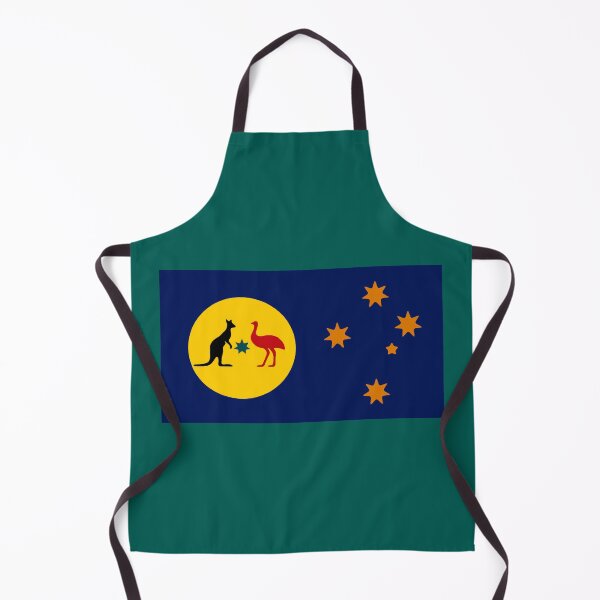 Item preview, Australian Sun-Crest Flag multicolour designed and sold by Kangaroo Sun.