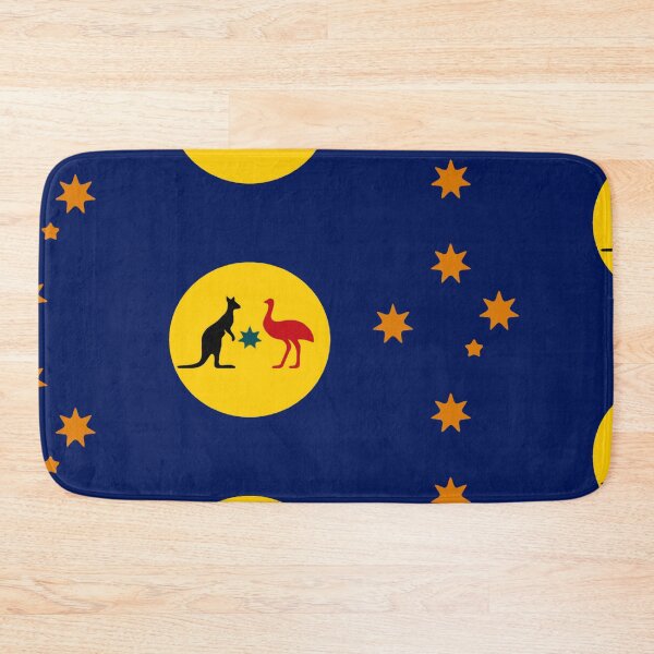 Item preview, Australian Sun-Crest Flag multicolour designed and sold by Kangaroo Sun.
