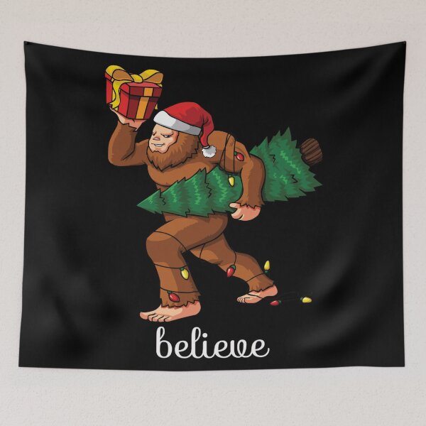 Item preview, Retro Christmas Classic Holiday Bigfoot Lights Vintage Festive Christmas Tree designed and sold by FrankyTepper.