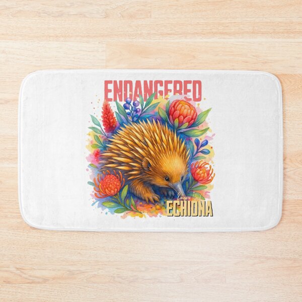 Item preview, Endangered Kangaroo Island Echidna Art designed and sold by Waratah and Wood.