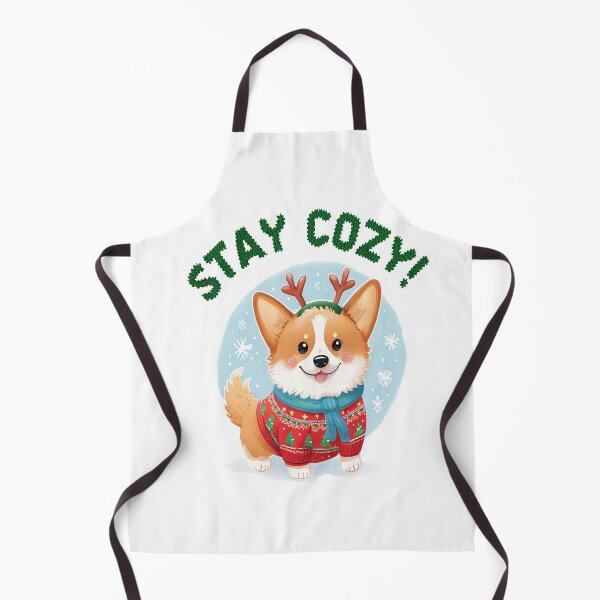 Item preview, Stay Cozy with Corgi – Cute Winter Dog Design designed and sold by GoxyVision.