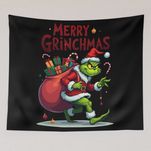 Item preview, Grinch Merry Grinchmas – Funny Christmas Holiday Design designed and sold by Talia Isaac.