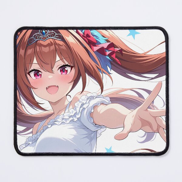 Item preview, Charming Daiwa Scarlet Uma Musume Pretty Derby Anime Girl Waifu designed and sold by HumbertoValveno.