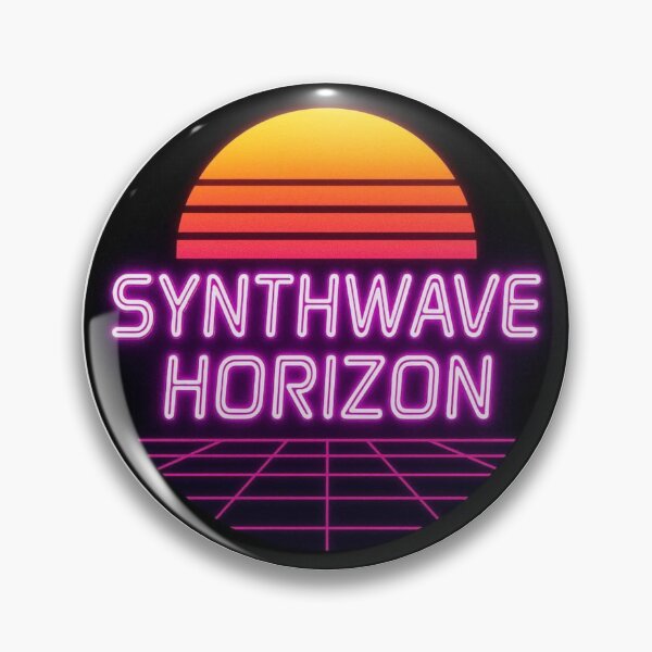 Item preview, Synthwave Horizon – Retro Sunset Neon Design designed and sold by |TRSSHOP|.