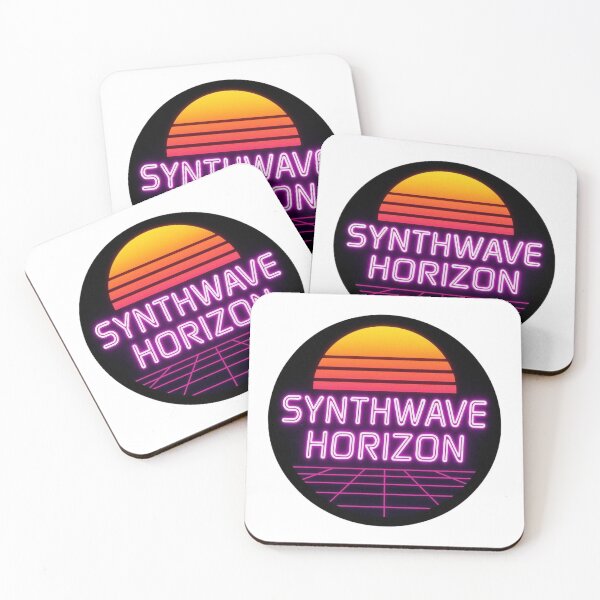 Item preview, Synthwave Horizon – Retro Sunset Neon Design designed and sold by |TRSSHOP|.