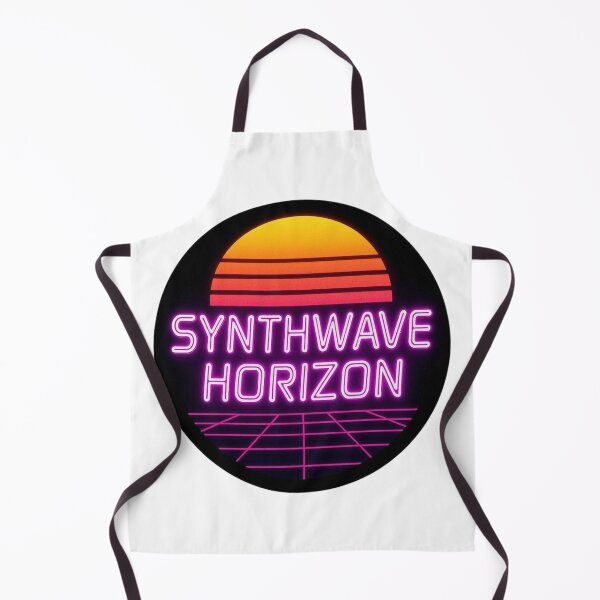 Item preview, Synthwave Horizon – Retro Sunset Neon Design designed and sold by |TRSSHOP|.