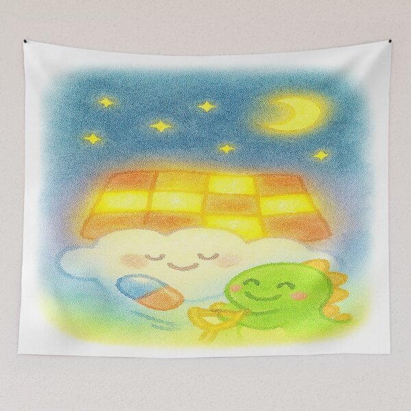 Item preview, Crayon Dreams – Tender Weaves of Play: Poppi designed and sold by DinsignStudio.