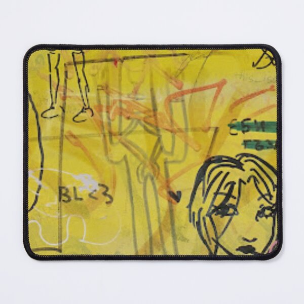 Item preview, Graffiti Abstract-A workshop door in Krakow Jacksons Pollox designed and sold by chipshopchippy.